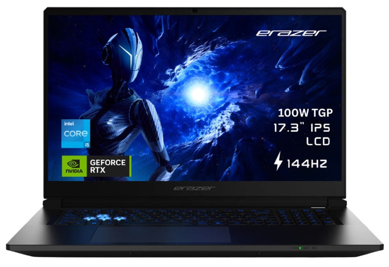 Medion Gaming Laptop Erazer Scout - Intel Core 5 Series 2 16GB DDR5 RAM 1TB SSD Backlit KB NVIDIA RTX 5050 Graphics 17.3" 144Hz IPS FHD Screen