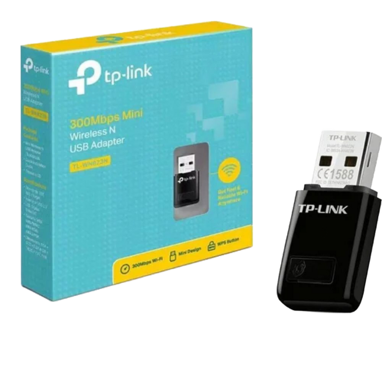 Mini Wireless N USB Adapter, 300 Mbps Wi-Fi - TP-Link