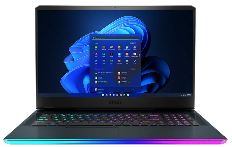 MSI Gaming laptop GE76 Raider - H-Series Core i7 16GB RAM 2TB SSD NVIDIA RTX 3070 Graphics 17.3" 240Hz FHD Screen