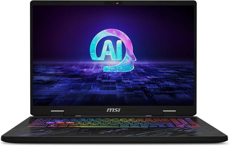 MSI Gaming Laptop Pulse 16 AI - H-Series Ultra 7 16GB DDR5 RAM 1TB SSD RGB Backlit KB 8GB NVIDIA RTX 4060 Graphics 16" 240Hz Quad-HD Screen