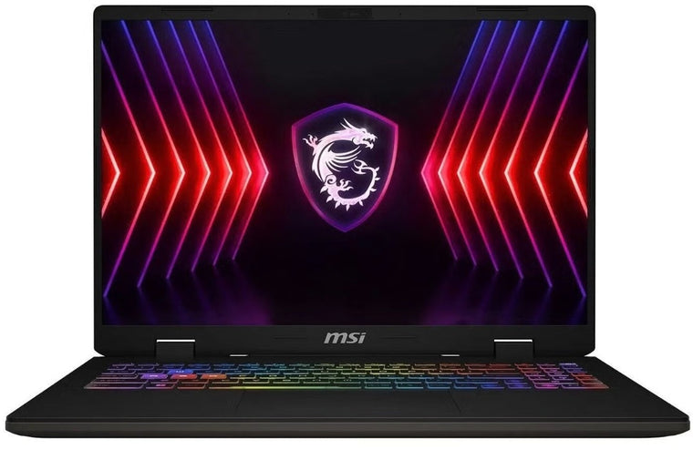 MSI Gaming Laptop Sword 17 - 14th Generation H-Series i7 16GB DDR5 RAM 1TB SSD 8GB NVIDIA RTX 4060 Graphics 16-Core Processor 24-Zone RGB Backlit Keyboard 17" 165Hz Full-HD+ Screen
