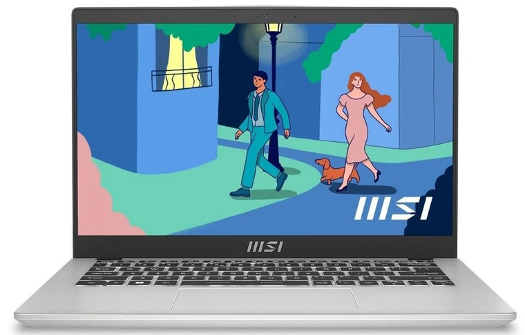 MSI Laptop Modern 14 - 13th Generation Core i3 8GB RAM 512GB SSD Backlit Keyboard Windows 11 Home 14" FHD Screen