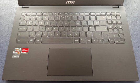 MSI Laptop Modern 15 - Eight-Core Ryzen 7 8GB RAM 512GB SSD