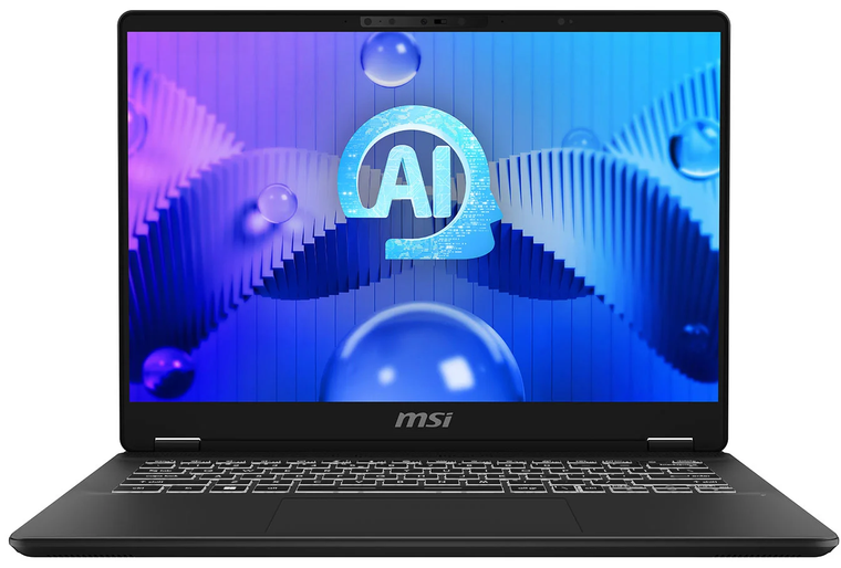 MSI Laptop Prestige 14 AI - Intel Core Ultra 7 16GB DDR5 RAM 512GB SSD WiFi 7 Backlit KB 14" 144Hz  FHD Screen