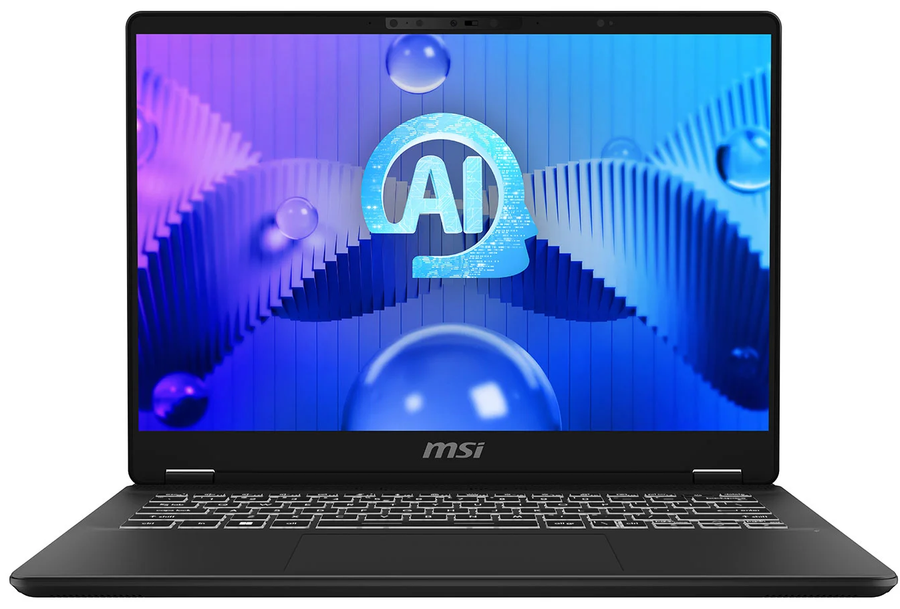 MSI Laptop Prestige 14 AI - Intel Ultra 5 16GB DDR5 RAM 512GB SSD WiFi 7 Backlit KB 14" 144Hz IPS FHD+ Screen