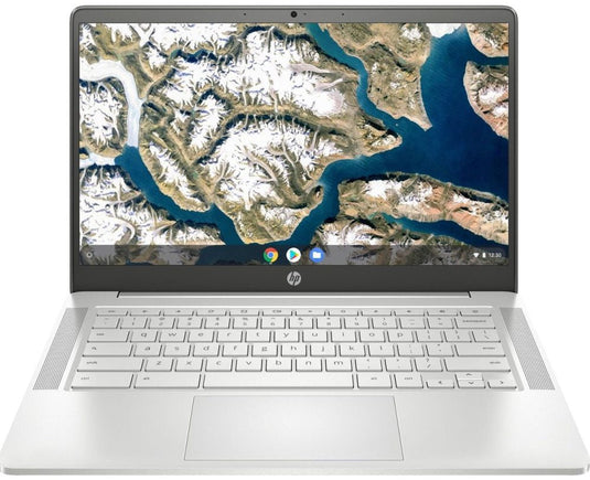 HP Laptop Chromebook 14a - Intel Quad-Core 8GB RAM 128GB eMMC Bang & Olufsen Speakers ChromeOS 14" IPS FHD Screen