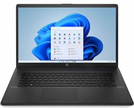 HP Laptop 17-cn0104na - Intel Quad-Core 8GB RAM 256GB SSD Windows 11 Home 17.3" IP FHD Screen