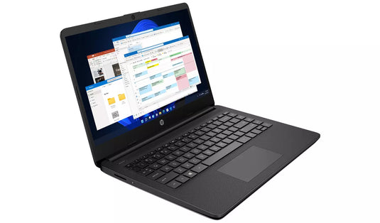 HP Laptop 14s-dq - Intel Quad-Core 8GB RAM 128GB SSD Windows 11 Home 14" HD Screen