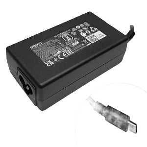 Replacement USB-C Laptop Charger, 65W, Works with any Notebook that Charges via USB-C - LiteOn