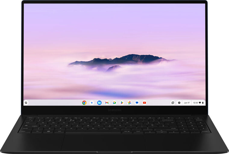Samsung Laptop Chromebook Plus - Intel Core 3 Processor 8GB DDR5 RAM 256GB UFS 1.17KG Weight ChromeOS 15.6" AMOLED FHD Screen