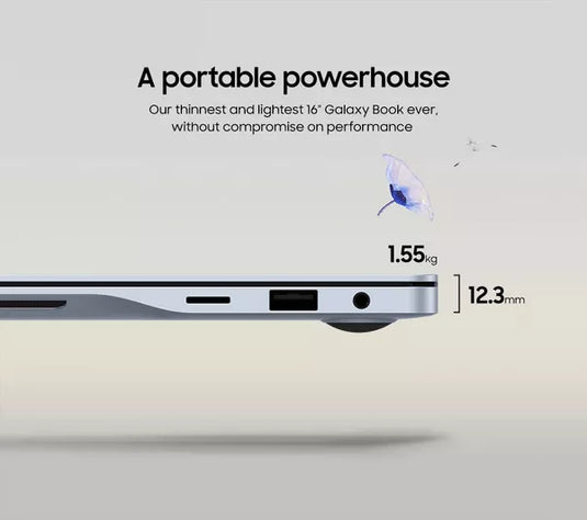 Samsung Laptop Galaxy Book4 Edge - 12-Core Snapdragon X