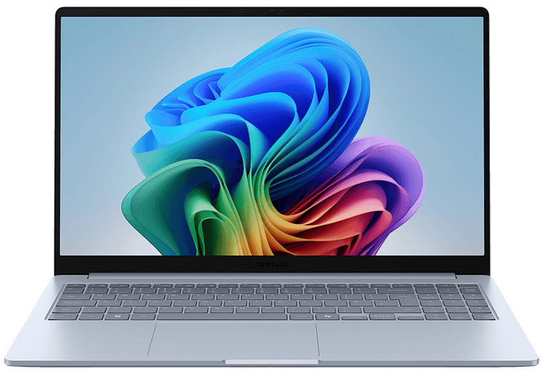 Samsung Laptop Galaxy Book5 Edge - Eight-Core Snapdragon X 16GB DDR5 RAM 512GB SSD Windows 11 Home 1.5KG Weight WiFi 7 15.6" IPS FHD Screen