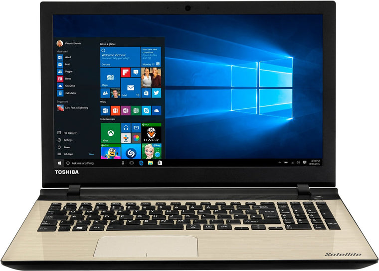Toshiba Laptop L50-C-1GM - Intel Core i3 8GB RAM 1TB HDD DVD Drive 15.6" HD Screen