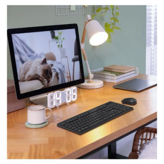 Wireless Keyboard and Mouse Desktop Kit Multimedia