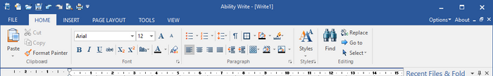 Ability Office Standard - Letter Writing & Spreadsheet