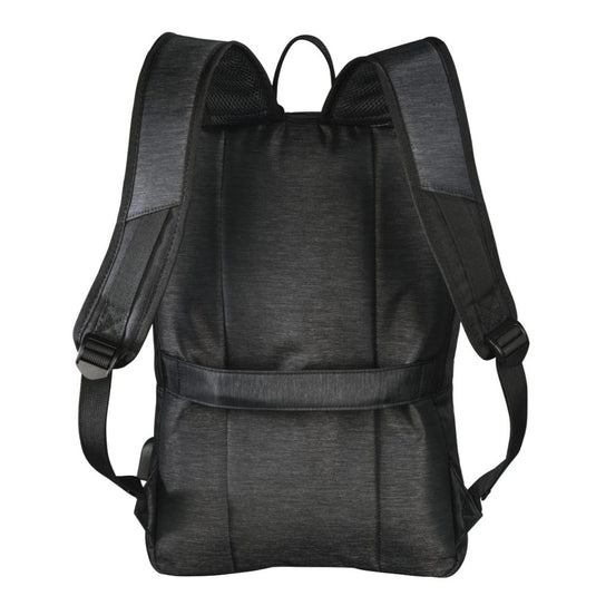 Laptop Backpack with USB Charging Port, Black - For Laptops up to 17.3"