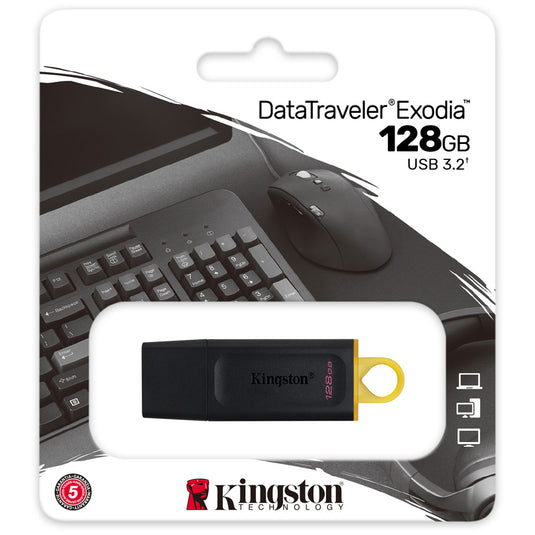 Kingston 128GB USB 3.2 DataTraveler Memory Stick