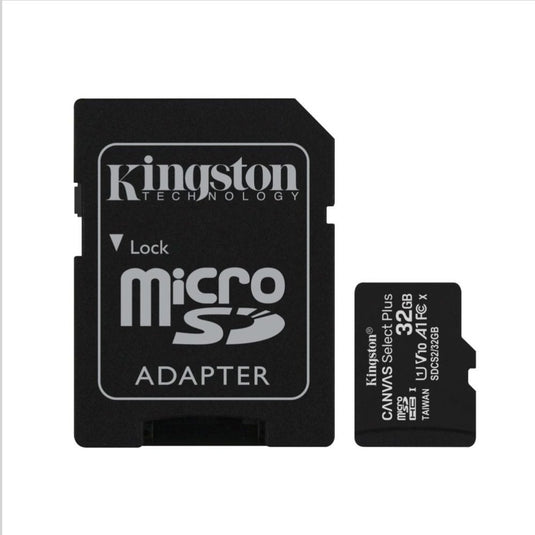 Kingston 32GB MicroSD with SD Adapter