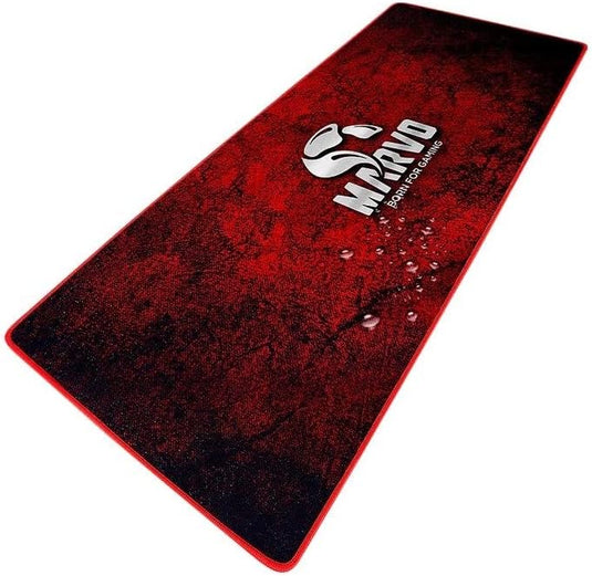 Gaming Mouse Pad, XL 900x400x3mm, Smooth Surface for Optimal Gaming, Improves Precision and Speed, with Non-Slip Rubber - Marvo
