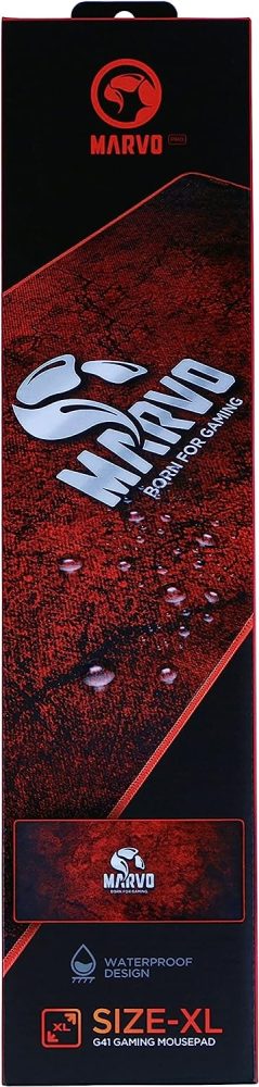 Gaming Mouse Pad, XL 900x400x3mm, Smooth Surface for Optimal Gaming, Improves Precision and Speed, with Non-Slip Rubber - Marvo