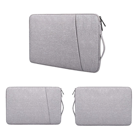 Laptop Sleeve, Water Resistant, Grey - For Laptops up to 14"