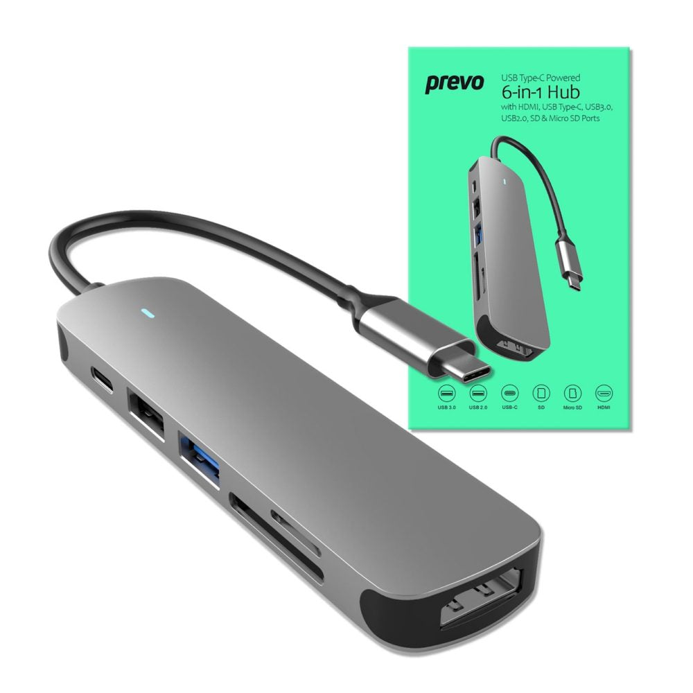 USB-C Hub ( 6 in 1 ) | PD | Unet