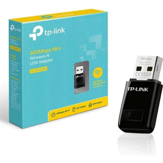 Mini Wireless N USB Adapter, 300 Mbps Wi-Fi - TP-Link