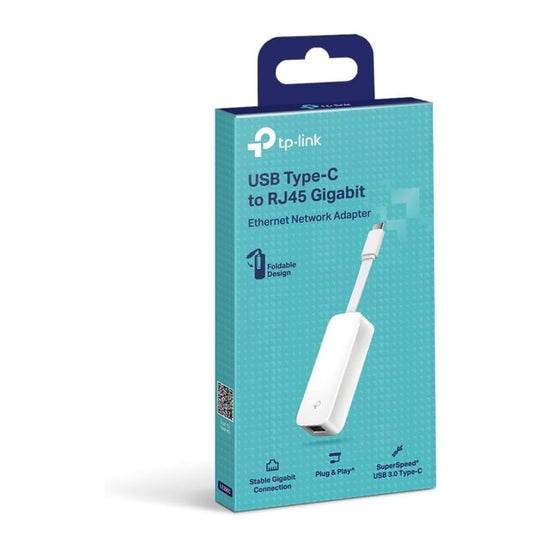 USB-C to Ethernet Adapter, Gigabit Port 10/100/1000Mpbs, Plug & Play, Ultra Compact - TP-Link