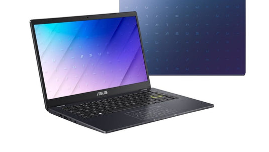 ASUS Laptop E410KA - Intel Dual-Core 4GB RAM 128GB SSD + 128GB eMMC SonicMaster Speakers 14" FHD Screen