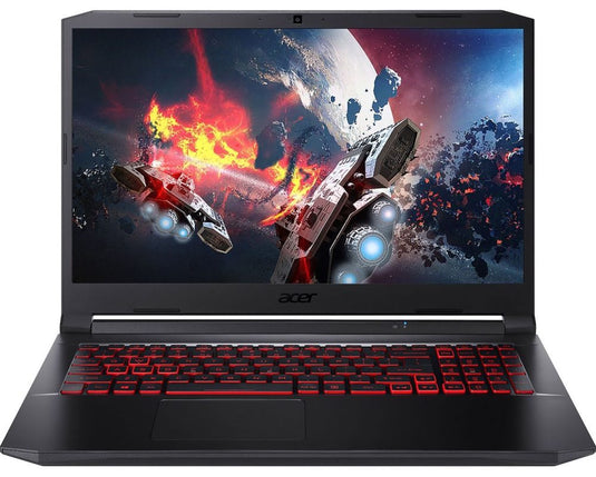Acer Gaming Laptop Nitro AN517 - H-Series Core i5 8GB RAM 256GB WSD NVIDIA 1650 Graphics 17.3" IPS FHD Screen